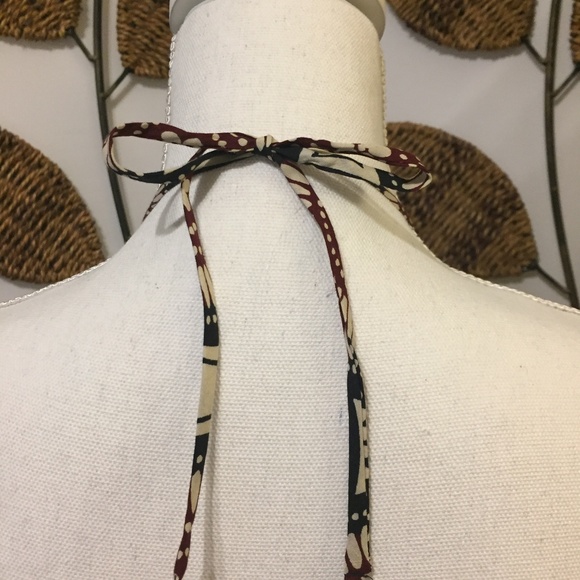 NWT Michael Kors Mandala Pattern Halter Top - Picture 5 of 7